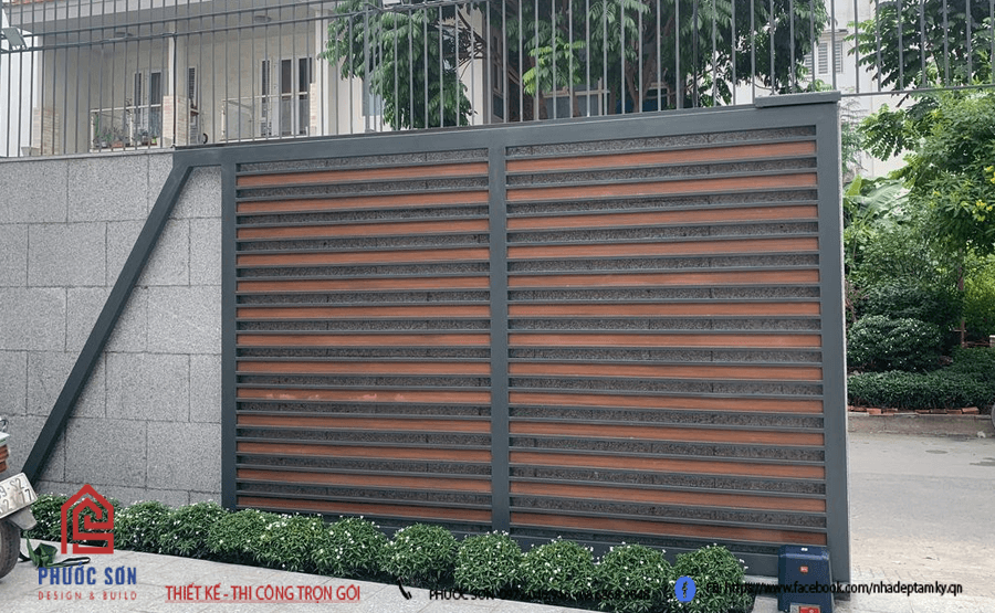 Cổng nhà một cánh theo tiêu chuẩn lỗ ban